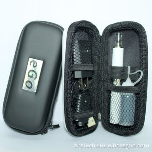 Ego zipper case, leather cases for ego e-cigarette, fashion design